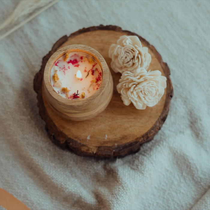 Japanese cherry wooden bowl