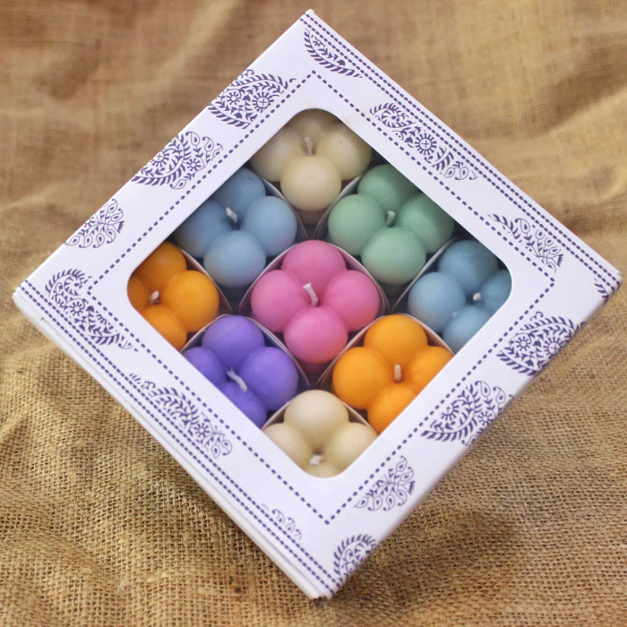 Small bubble candles