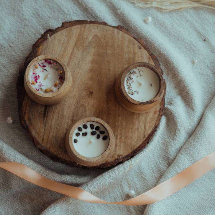 Wooden bowl combo