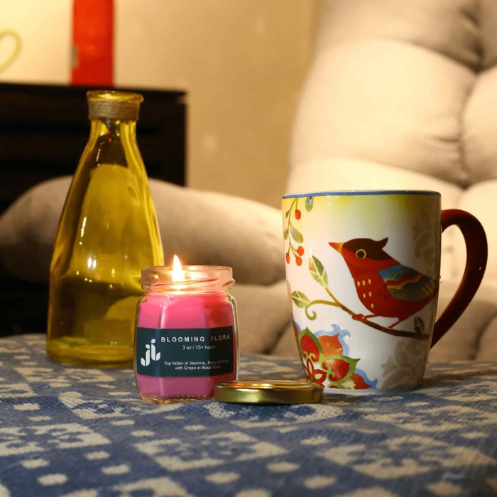 Blooming Flora Scented Candles