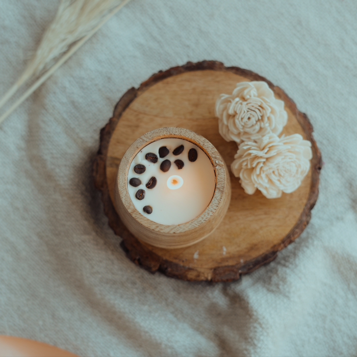 Coffee Wooden bowl