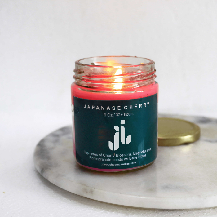 Japanese cherry candle