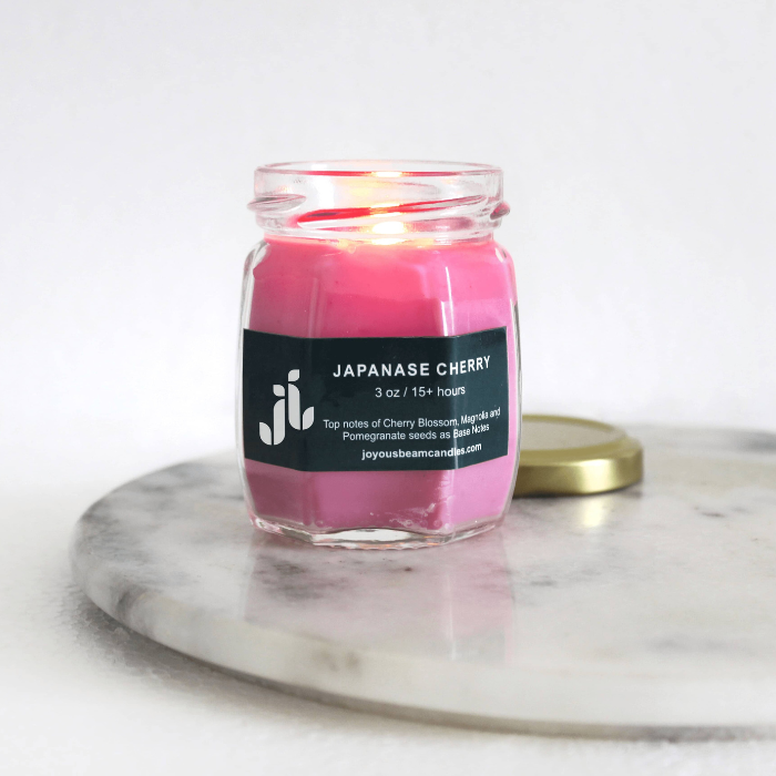 Scented candles for better sleep