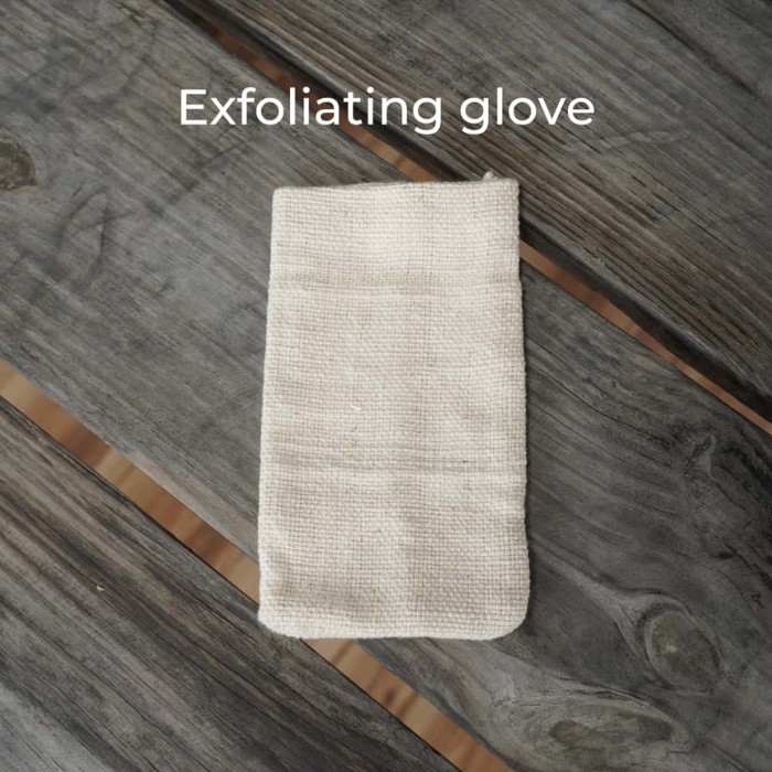 exfoliating glove